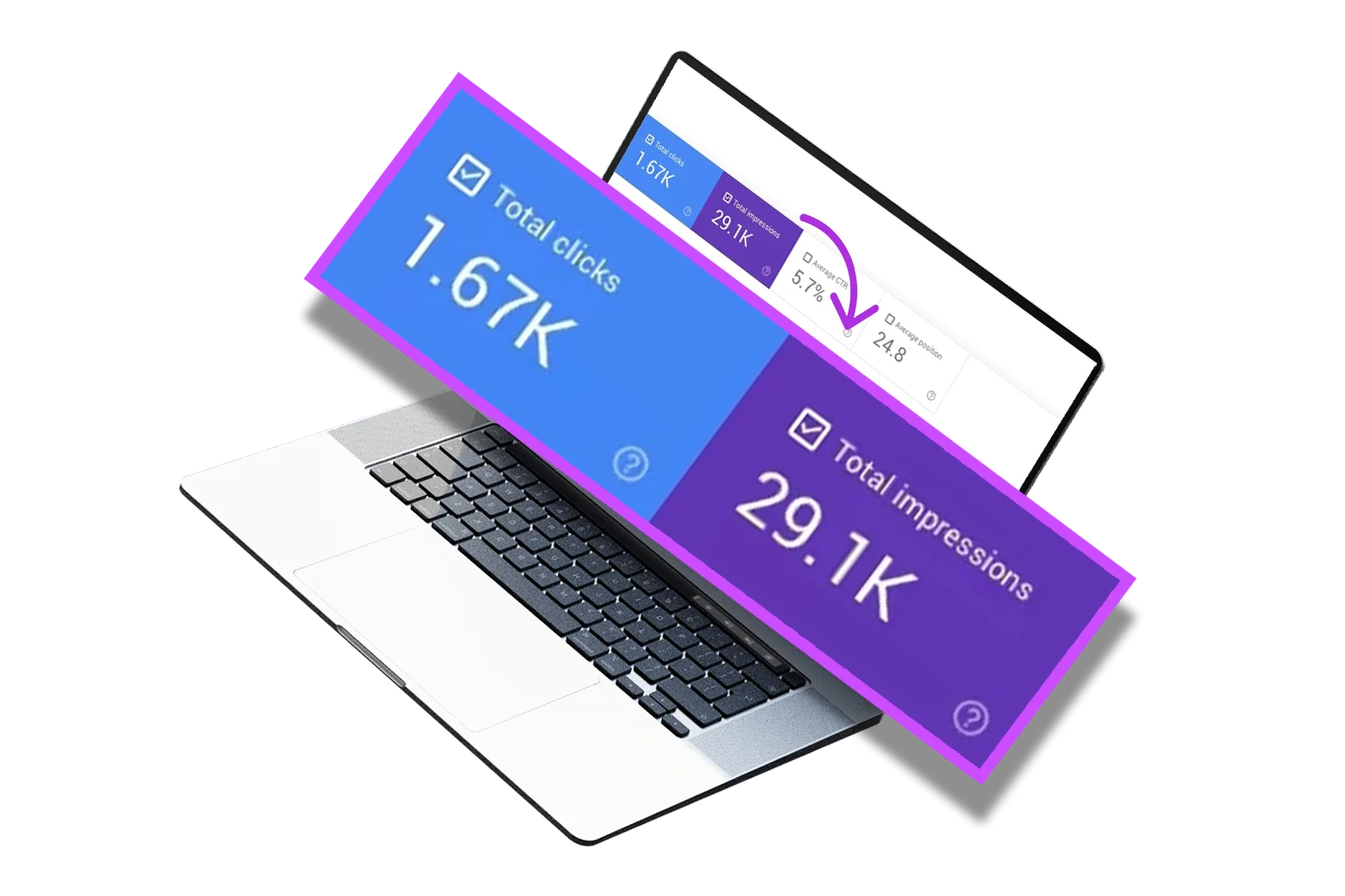 Search Console Performance Chart